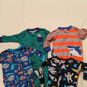 Boy 12 month Carter's footie pajamas